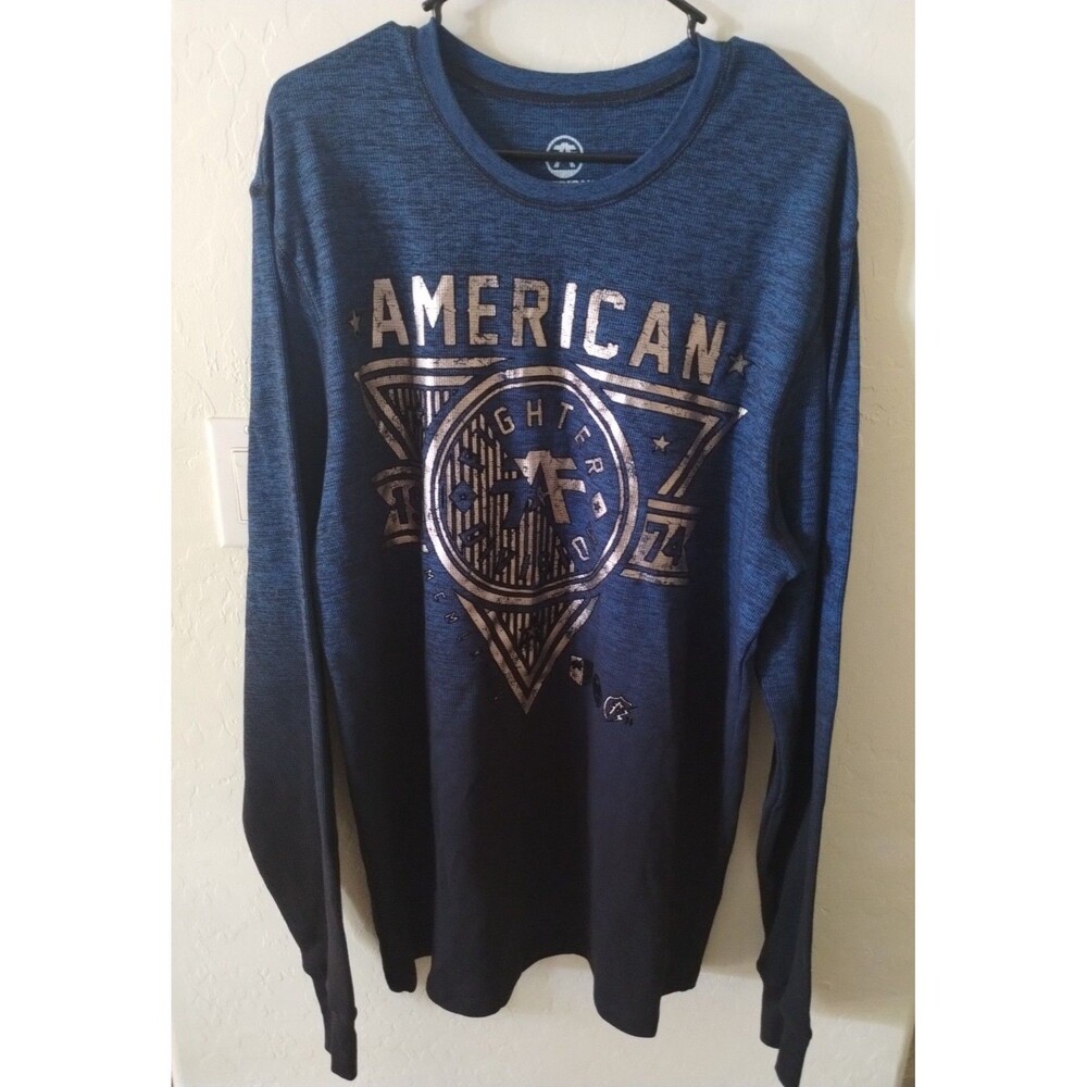 American Fighter 3XL Long Sleeve Shirt